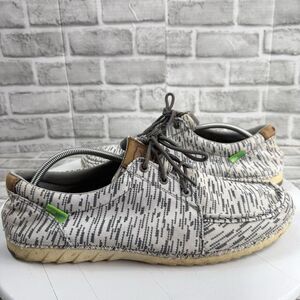 Twisted X  Zero-X White & Grey Canvas Lace Up Casual Shoe Men Size 13 M